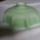 Suspensions abat jour opaline vert pastel