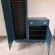 Vintage asymmetrical wardrobe