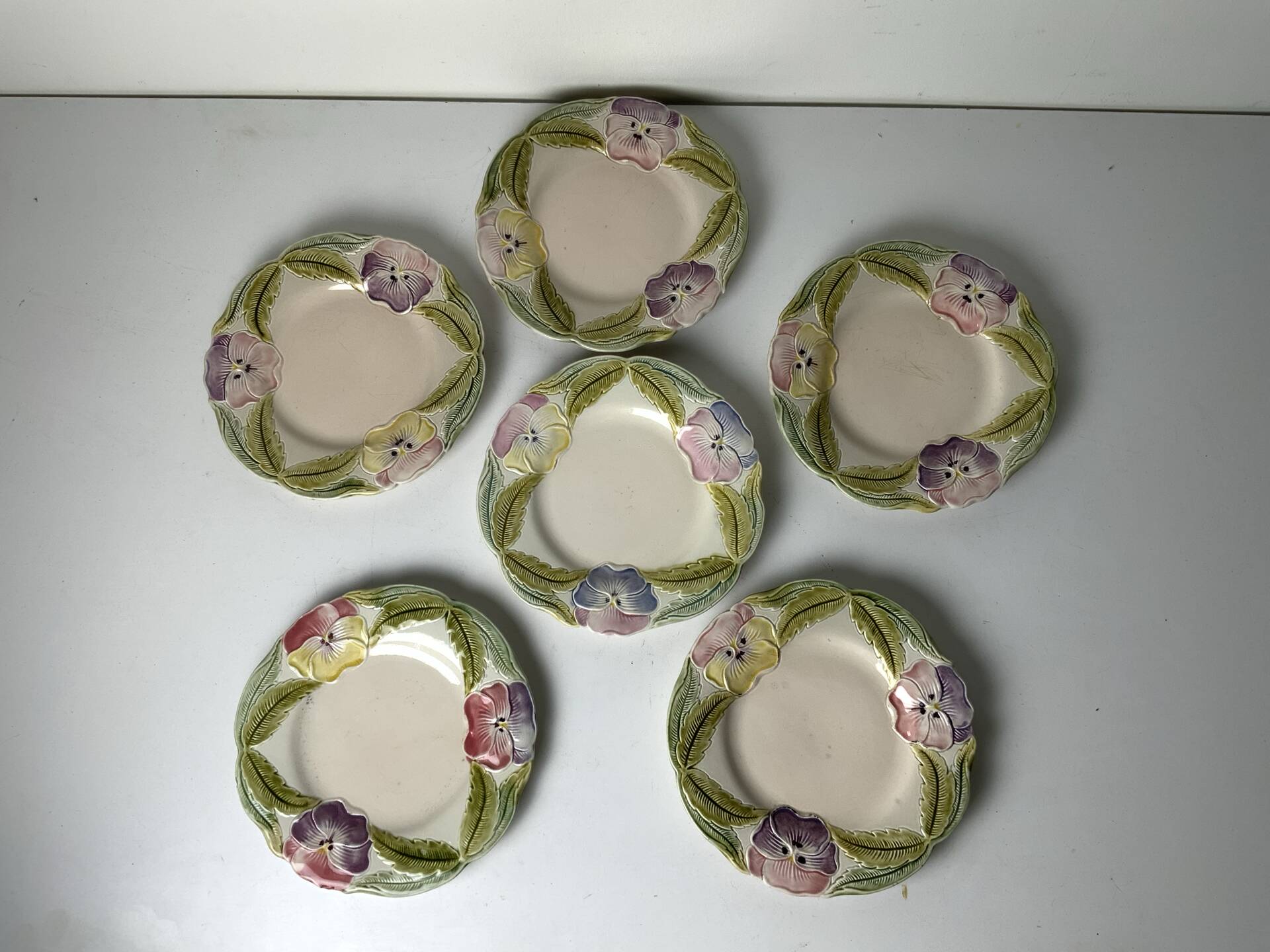 Slipware plates