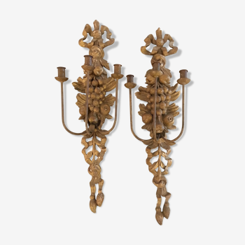 Pair of sconces