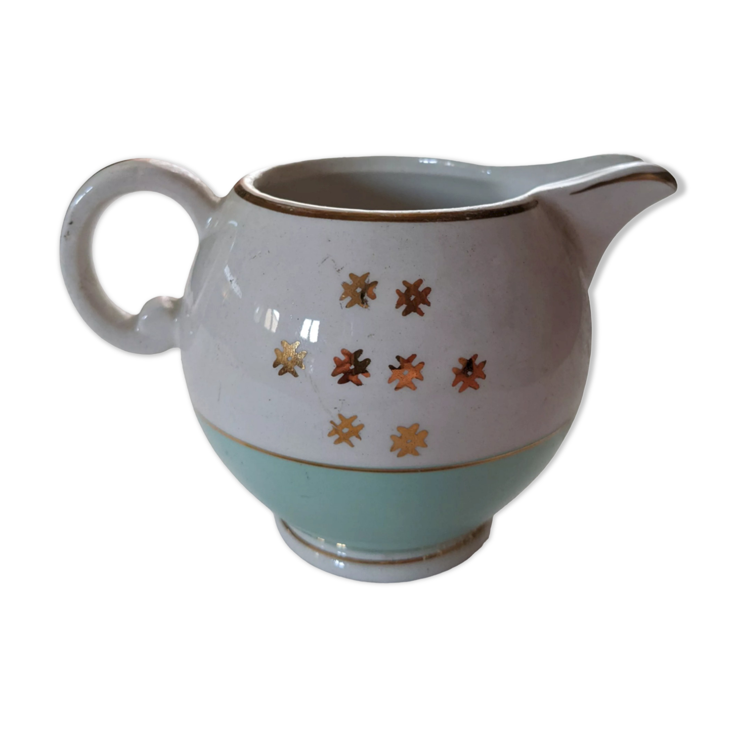 Cream pot with vintage coulis sauce Lunéville