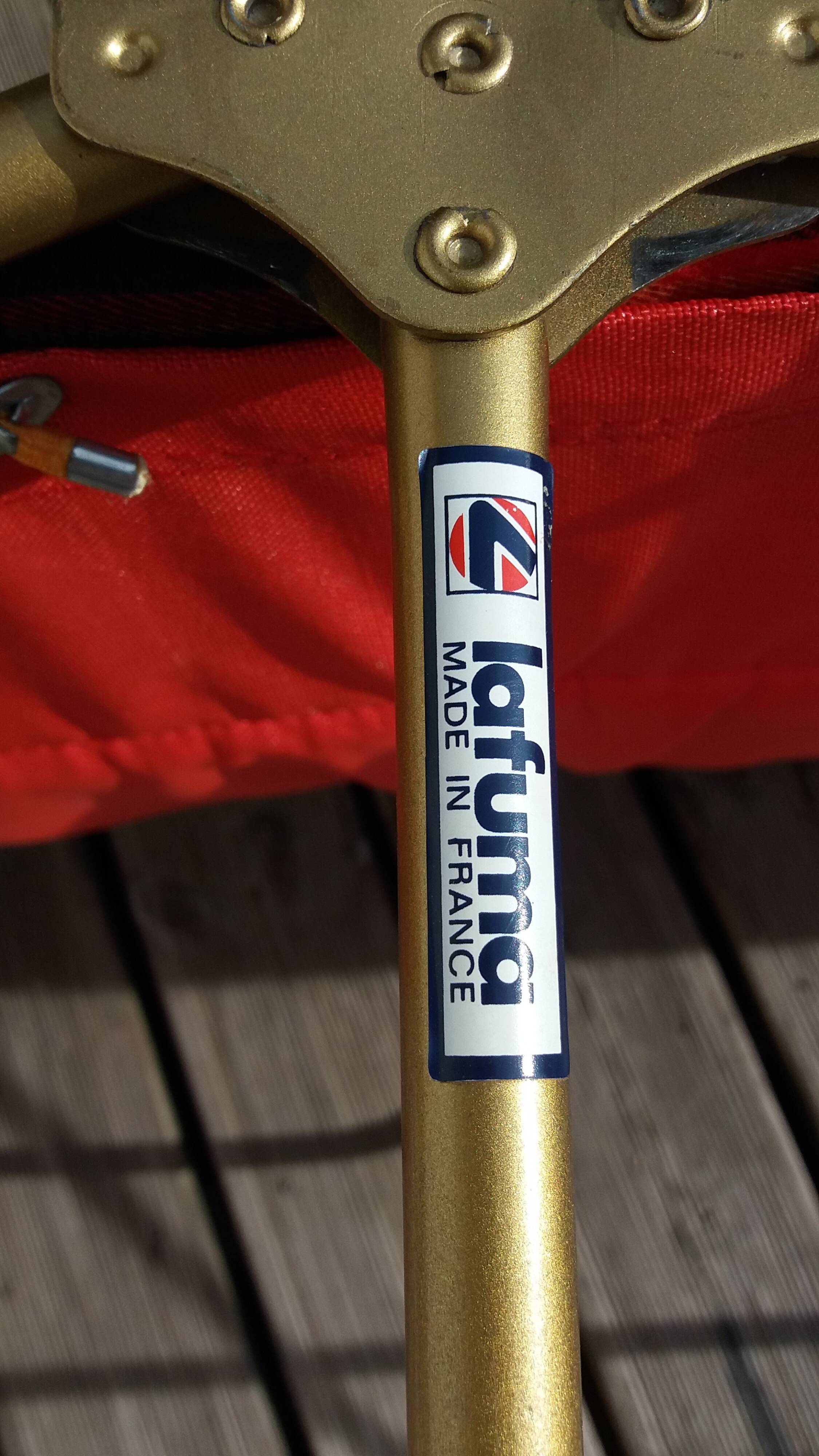 Lafuma camp bed deckchair