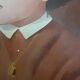 Portrait of a child signed Yvonne Hiack late 19th century 54 X 47 cm