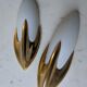 Paire d' appliques Space Age 70'