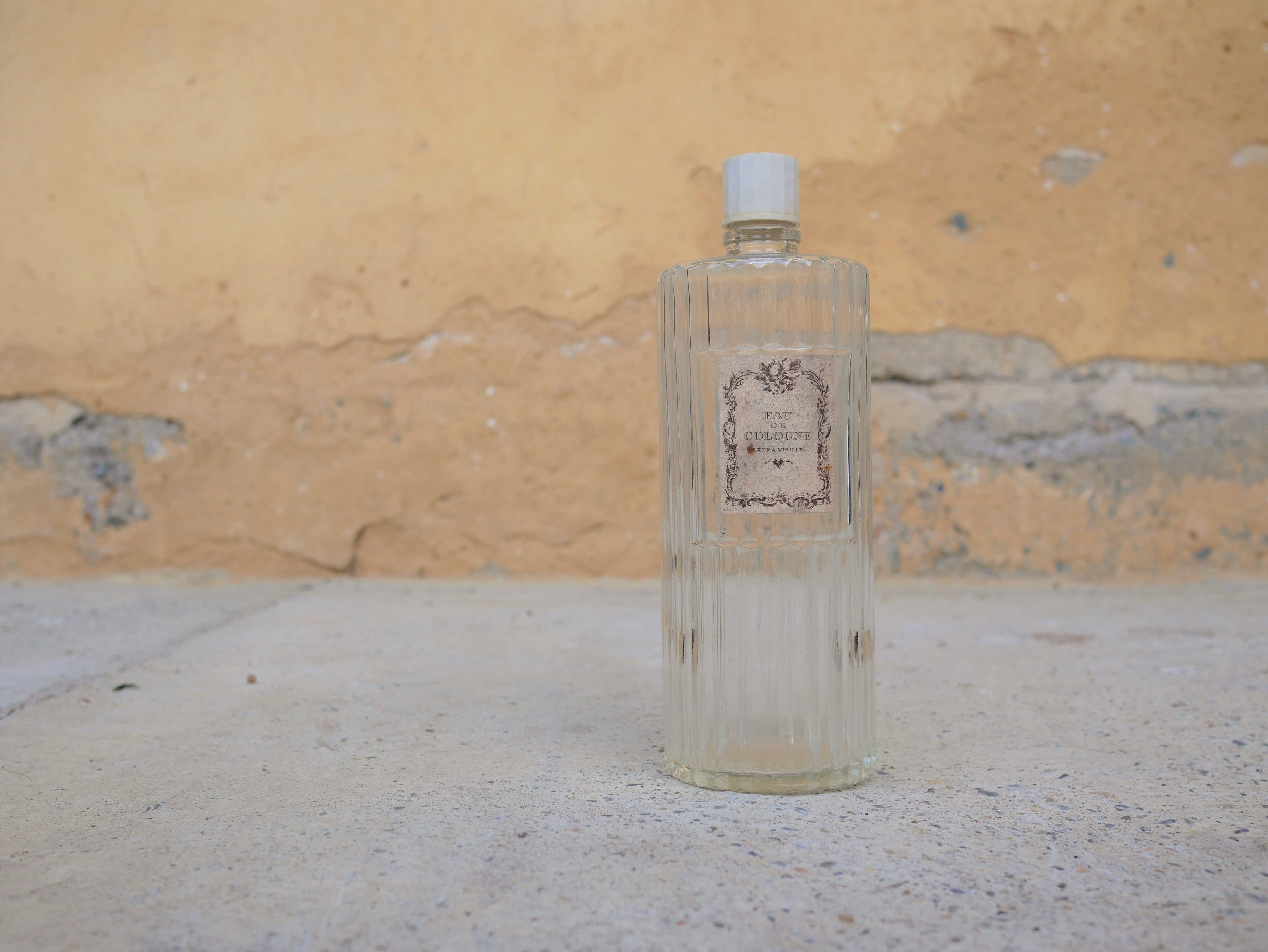 Old vintage cologne bottle