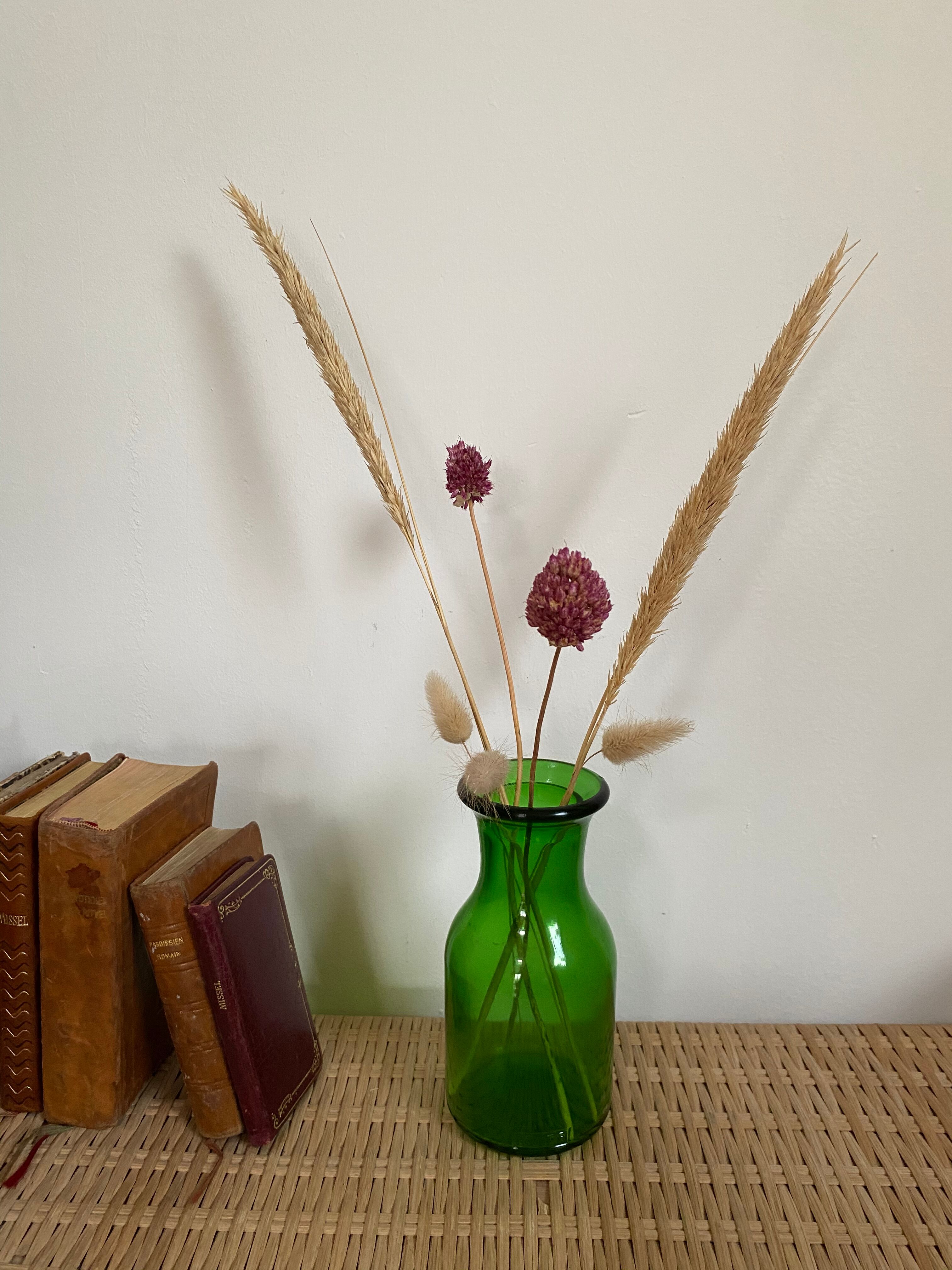 Vase vert vintage