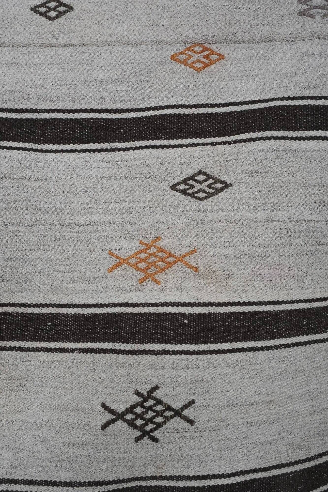 Kilim turc vintage tissé main 153x210 cm