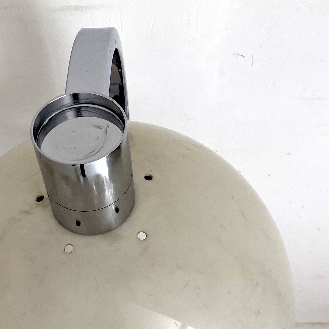 Chrome and plexiglass lamp designed by Franco Albini, Italy, 1970s