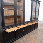 Large wooden hat maker's cabinet – early 20th century