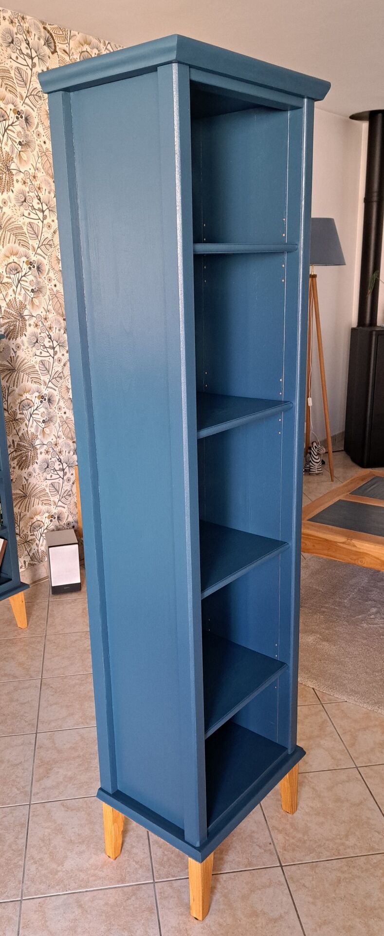 Bibliothèque Rød Sødgren bleu ganne
