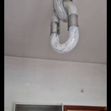 Murano Glass Chain Chandelier in Metal by Aldo Nason for Mazzega