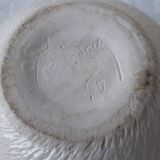 Signed stoneware vase