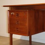 Scandinavian teak desk by Arne Vodder, 1960