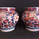 Pair of Imari Japan vases late 19th early 20th