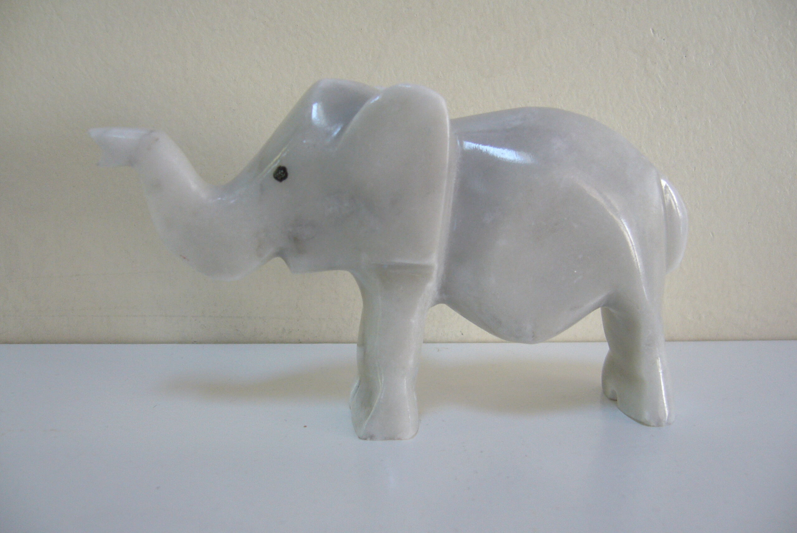 Ancient marble elephant toy