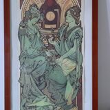 Benedictine advertising poster " Mucha "