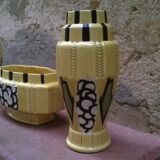Art Deco dabbling topping