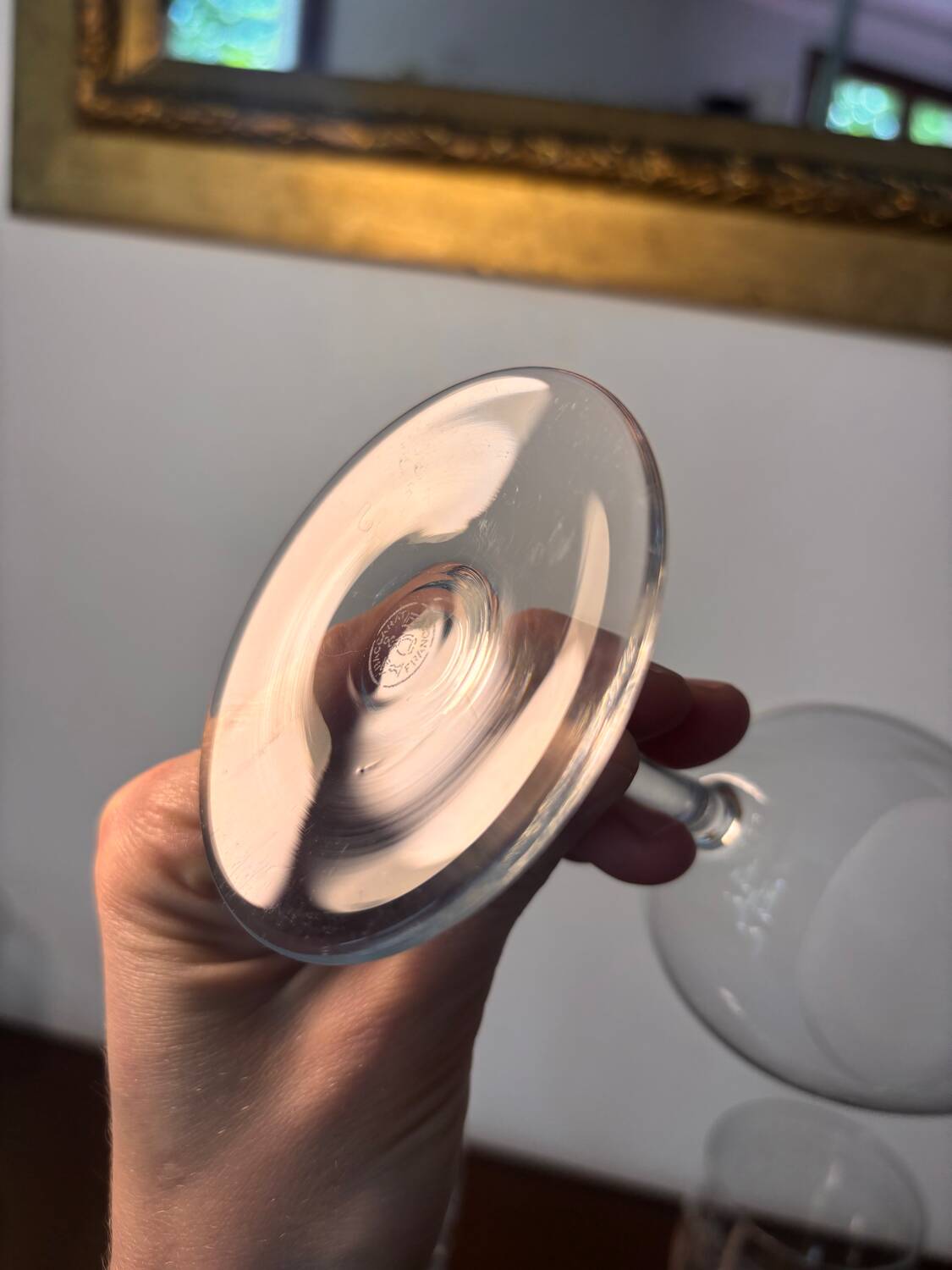 4 Perfection and 2 Byzantine Baccarat glasses