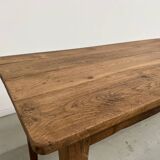 Oak farm table 220cm