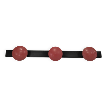 Red coat rack