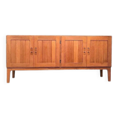Buffet scandinave en teck massif, Danemark années 1960