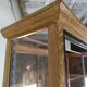 Art deco showcase cerused oak