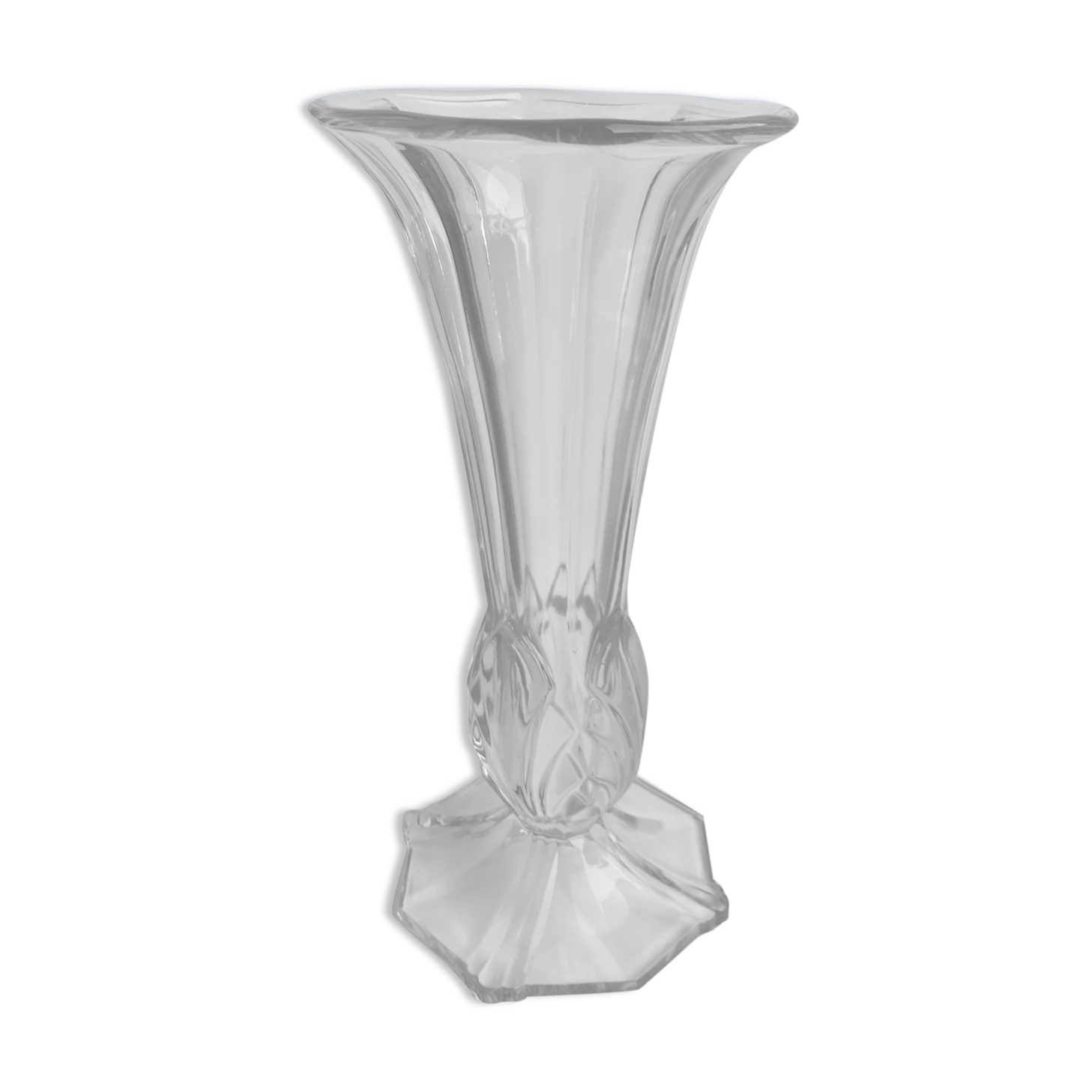 Crystal vase 50s
