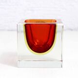 Empty pocket ashtray Murano Flavio Polished