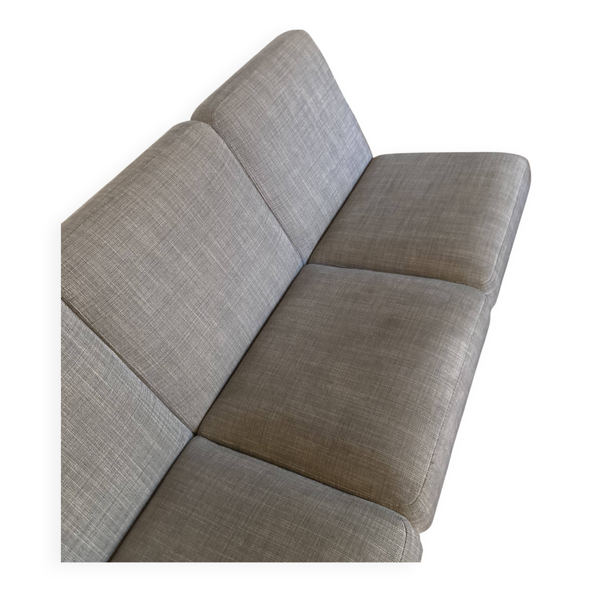 50s Ekenaset heather gray sofa