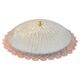 Precious Italian pink Murano glass ceiling fixture, Murano, 1970
