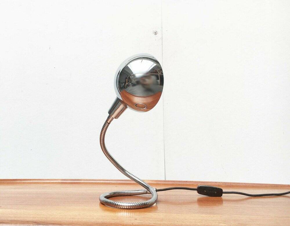 Space Age Snake Cobra Table Lamp, 1970s