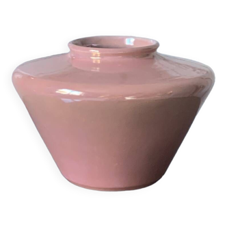 West Germany Iridescent Pink Vase