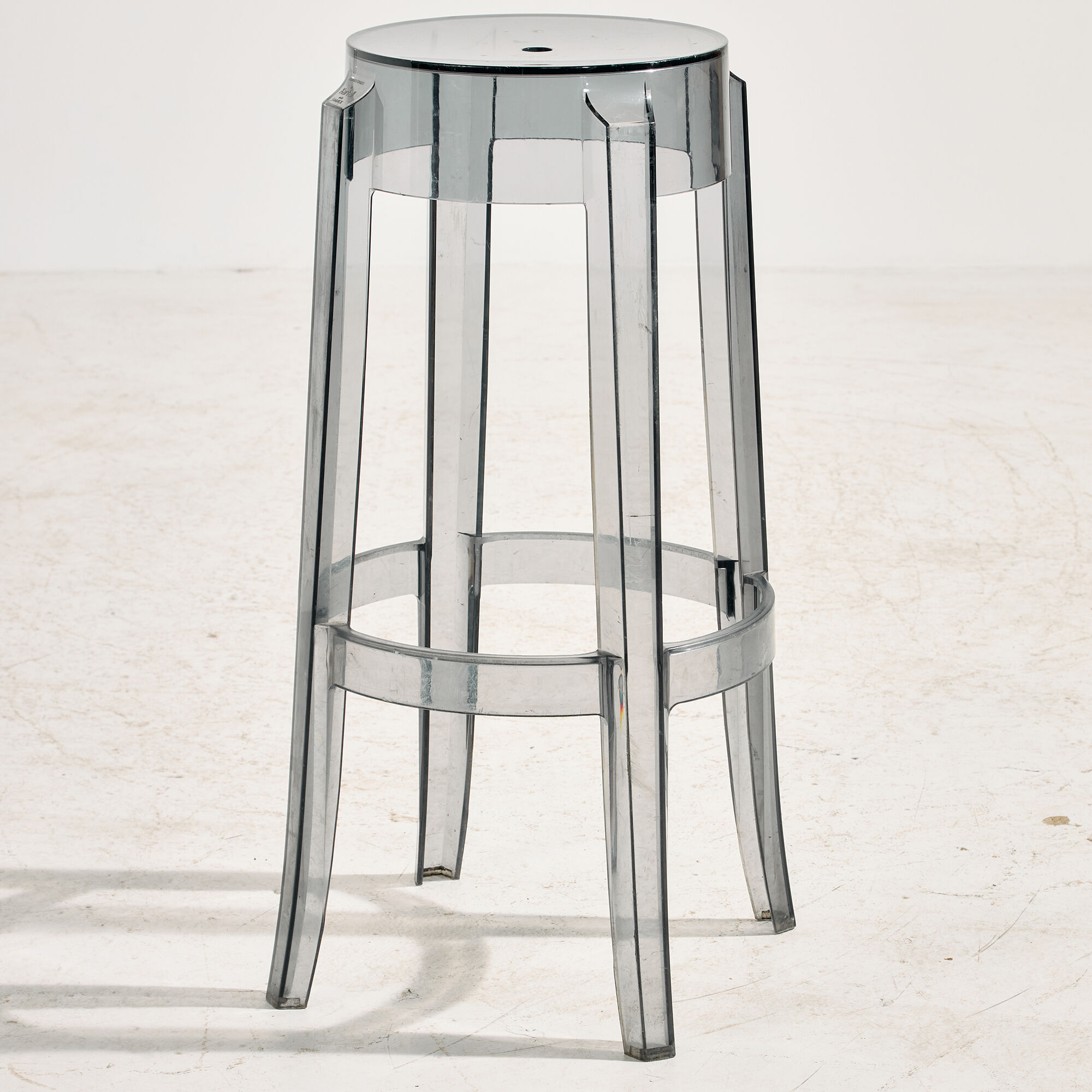 Charles Ghost bar stool by Philippe Starck for Kartell
