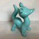 Saint Clement style zoomorphic blue fox