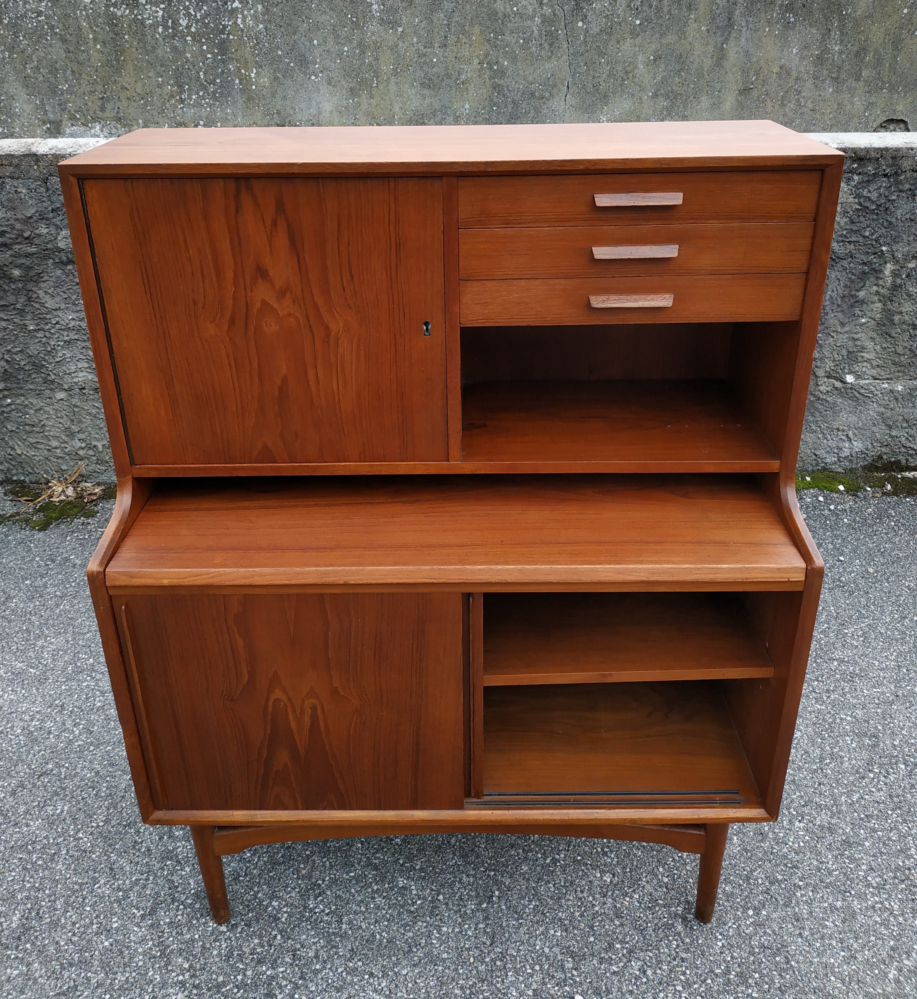 Scandinavian Secretary of Arne Wahl Iversen for Vinde Møbelfabrik 1960