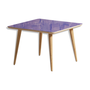 Table basse avec plateau