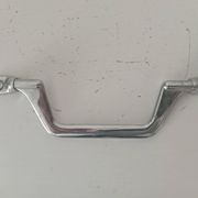 Poignée de meuble vintage chrome années 60