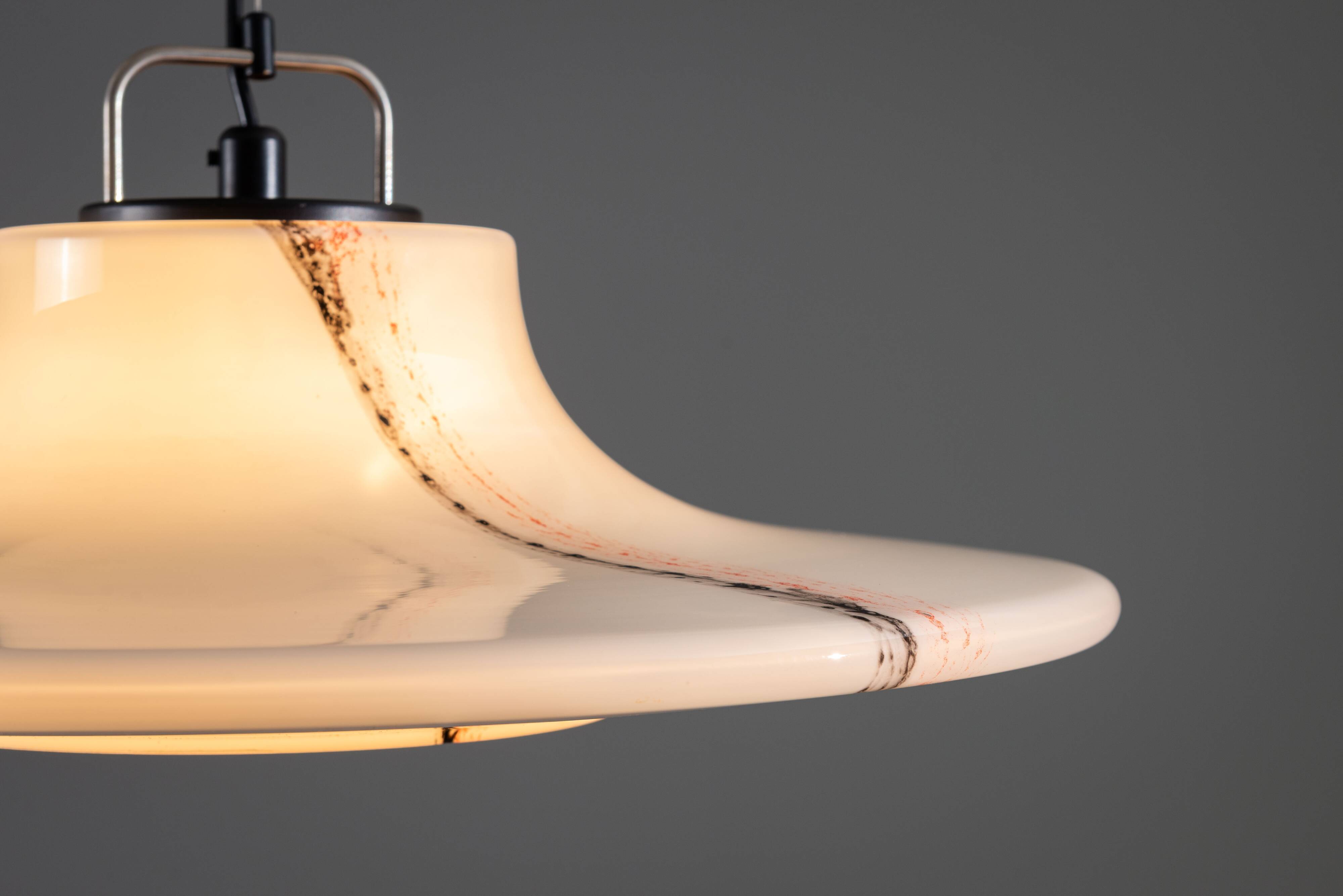 Peill & Putzler ‘‘Cirrus’’ glass ufo pendant