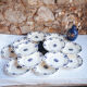 Set of 15 plates 21cm luneville model bastia