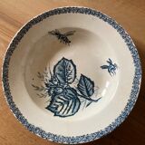 Paire d’assiettes à soupe Choisy le Roi