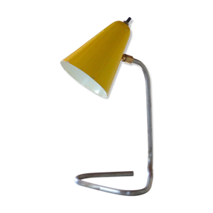 Lampe cocotte vintage jaune