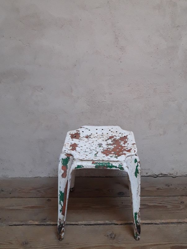 Tabouret Multipl’s de Joseph Mathieu métal