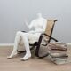 Vintage "DONDOLO" rocking chair Luigi Crassevig 1970s
