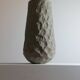 Exceptional vintage dented decor brutalist umbrella stand
