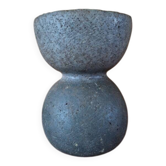 Claire Debril (1927-2021) - Diabolo vase in ceramic made using the coil technique.