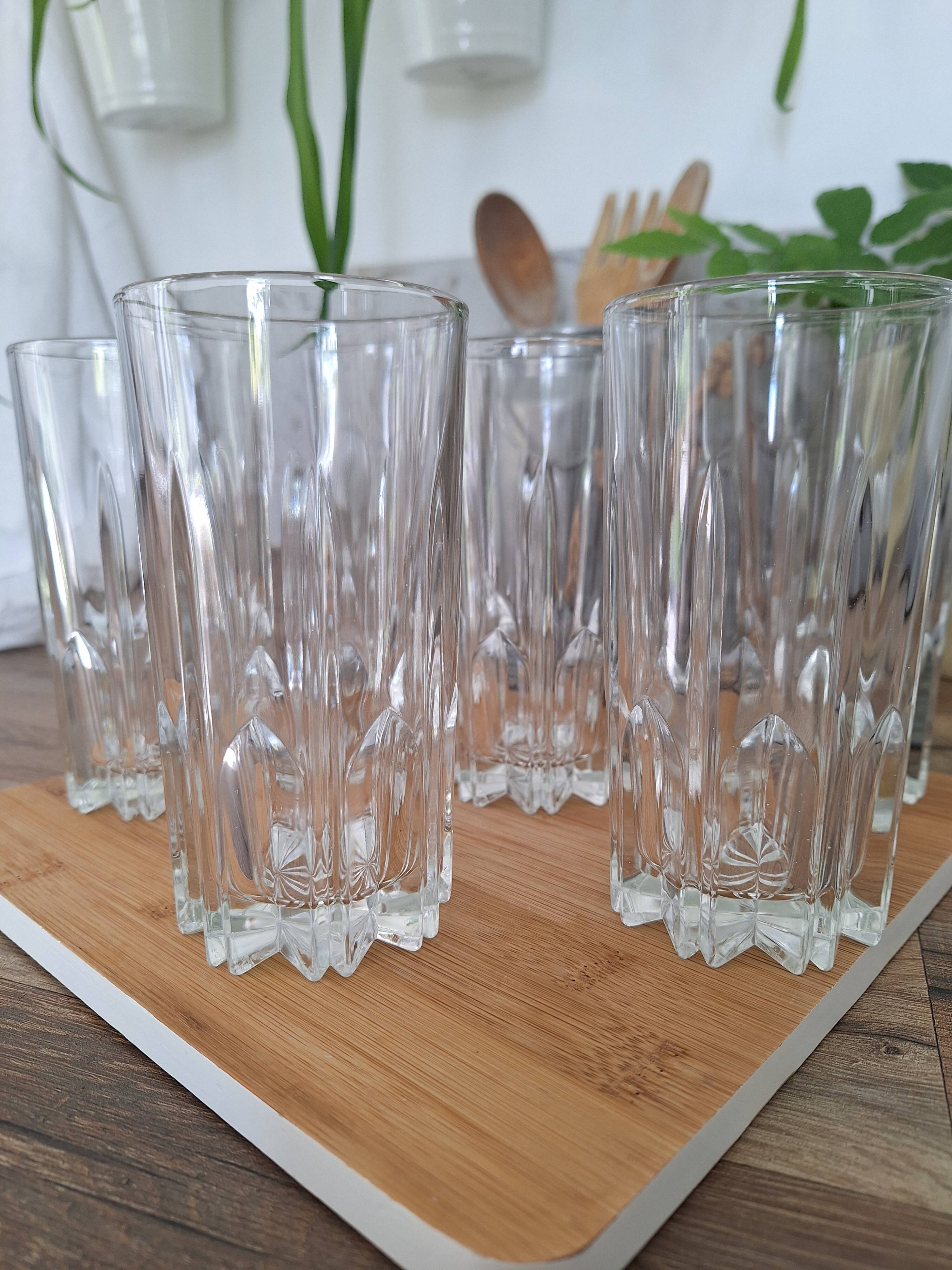 Italian aperitif or water glasses from the 1980s.