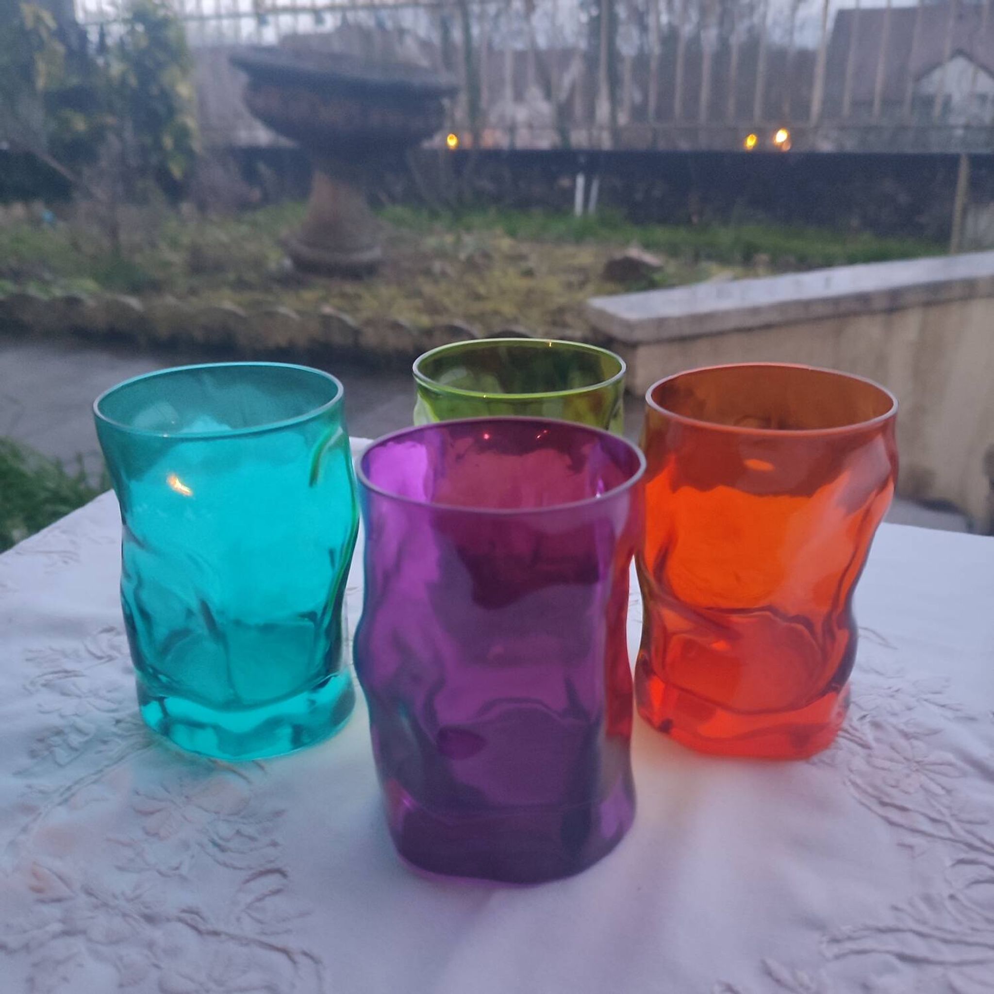 Set of 4 Bormioli Rocco glasses