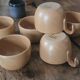 Set de 6 tasses grès de France