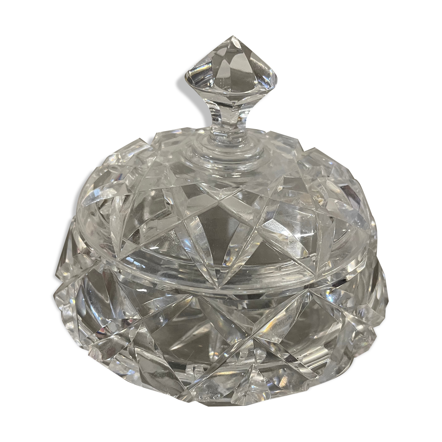 Baccarat crystal sugar bowl