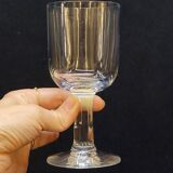 6 Vintage Glasses with Original Pure Design